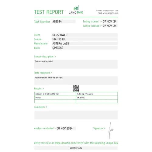 HGH (Human Growth Hormone)