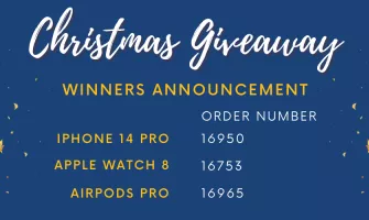 Christmas Giveaway Winners Annouced!