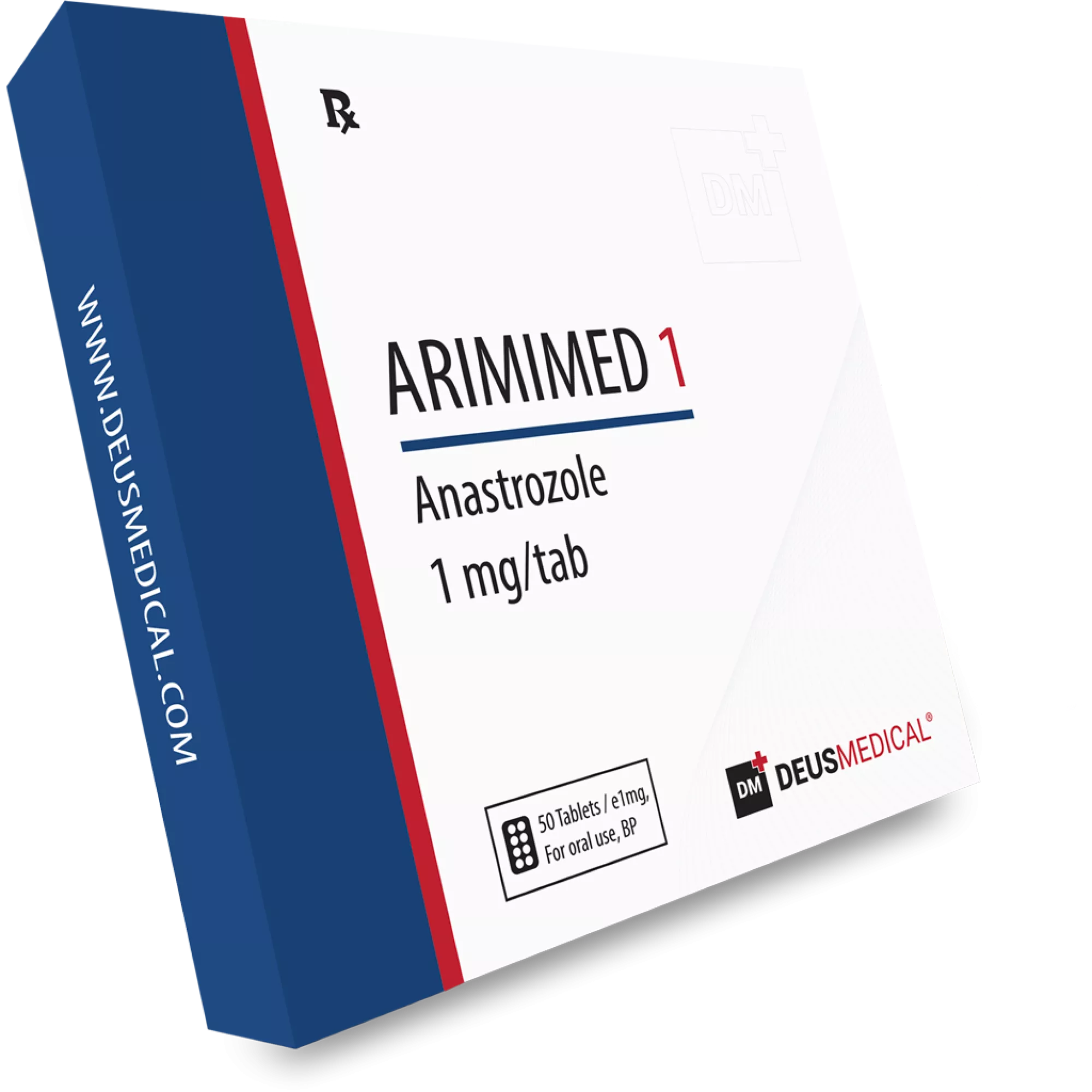 ARIMIMED 1 (Anastrozole), Deus Medical, Buy Steroids Online - www.deuspower.shop