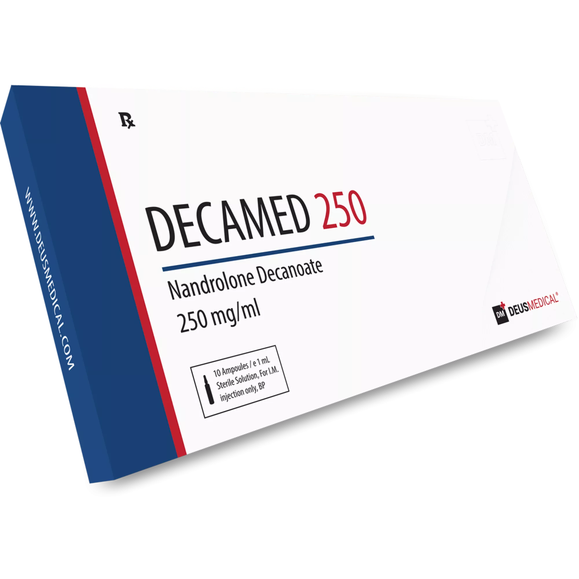 DECAMED 250 (Nandrolone Decanoate), Deus Medical, Buy Steroids Online - www.deuspower.shop