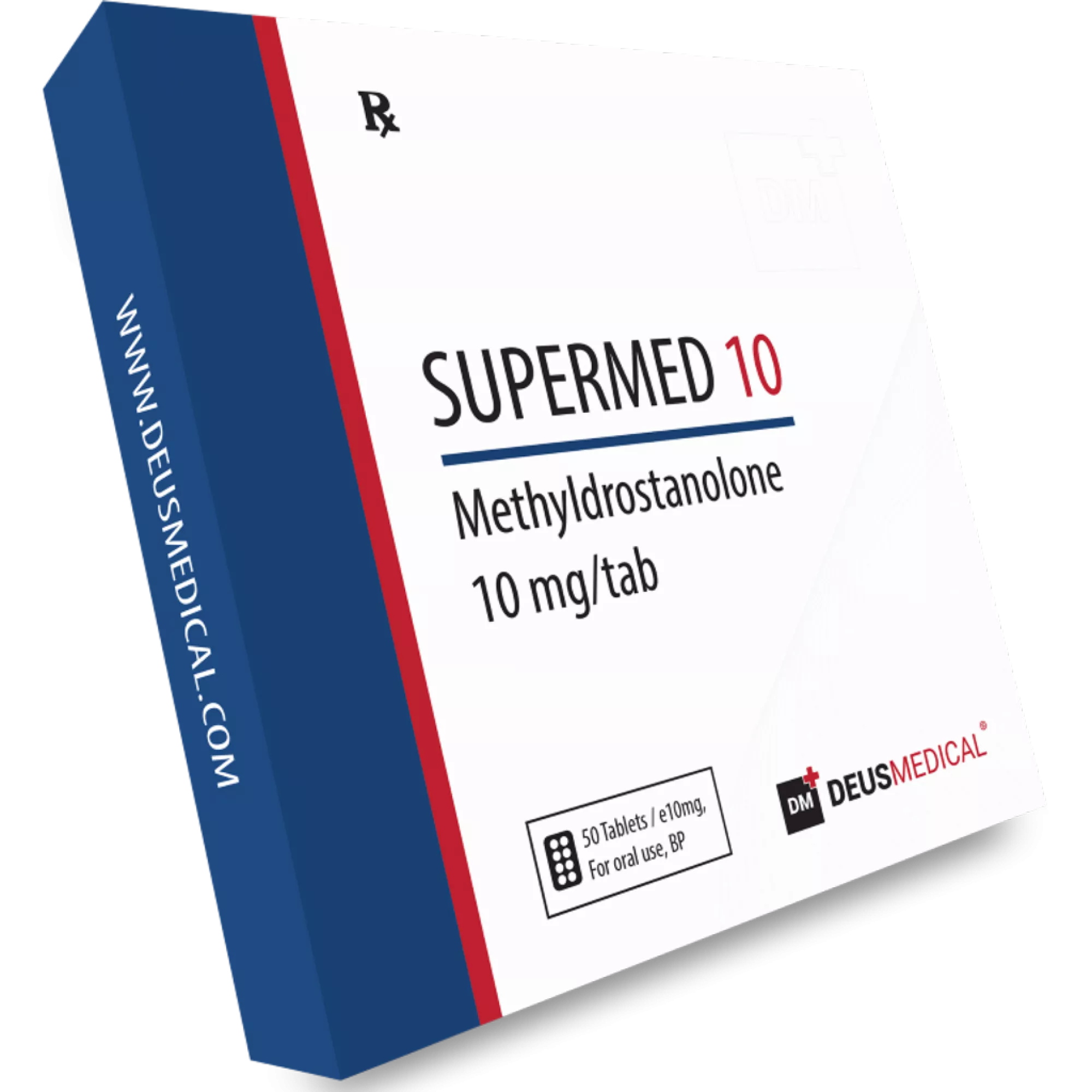 SUPERMED 10 (Methyldrostanolone), Deus Medical, Buy Steroids Online - www.deuspower.shop