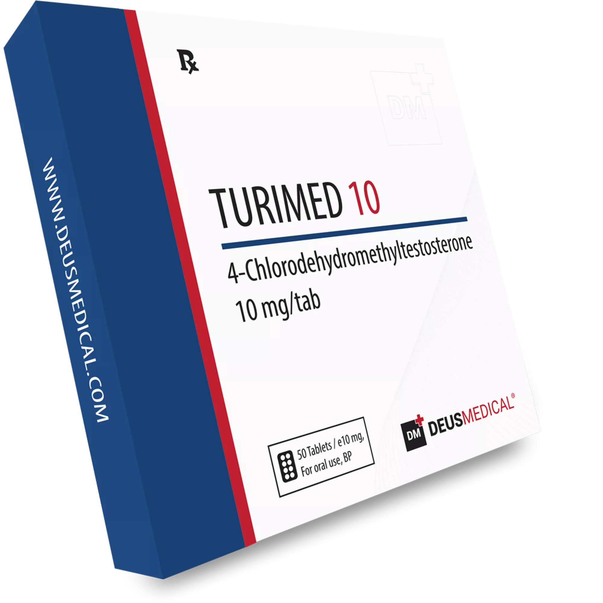 TURIMED 10 (Turinabol), Deus Medical, Buy Steroids Online - www.deuspower.shop