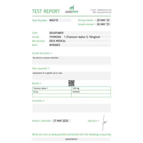 THYMOSIN Α1 (Thymosin Alpha-1)