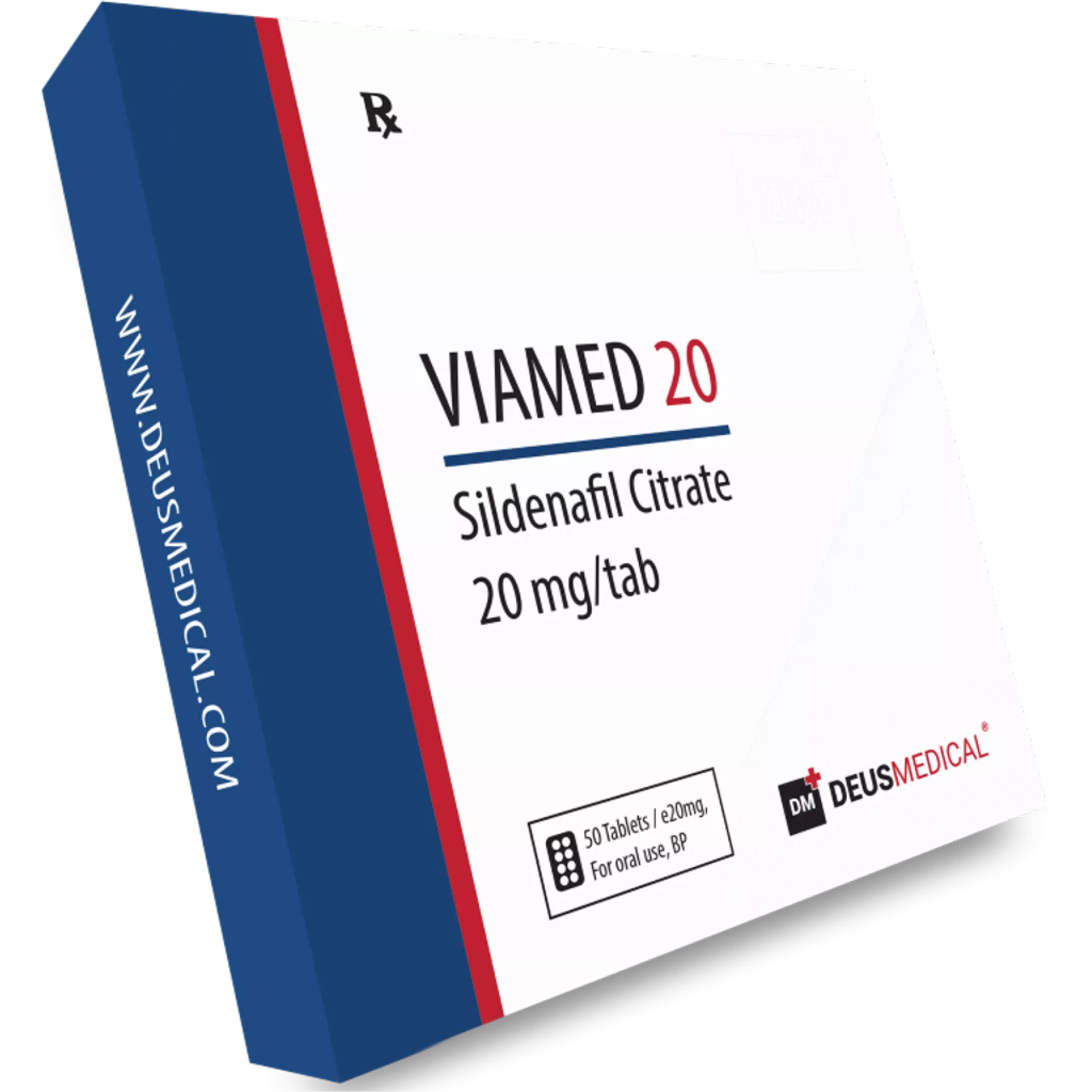 VIAMED 20 (Sildenfail Citrate) - Viagra, Deus Medical, Köp steroider online - www.deuspower.shop