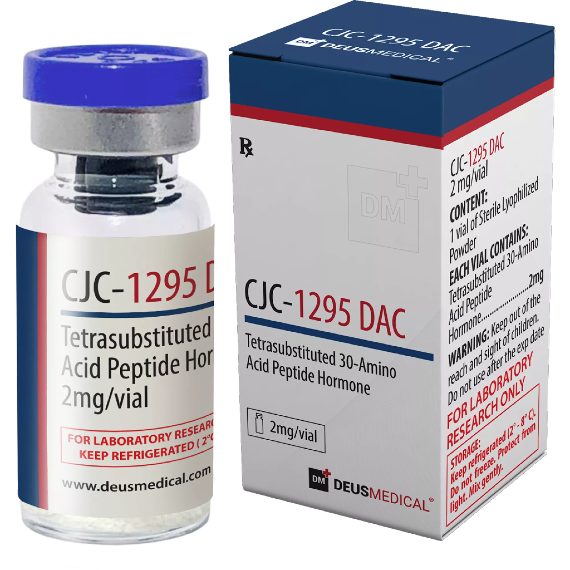 CJC-1295 DAC (tetrasubstituerad 30-aminosyrapeptidhormon), Deus Medical, köp steroider online - www.deuspower.shop