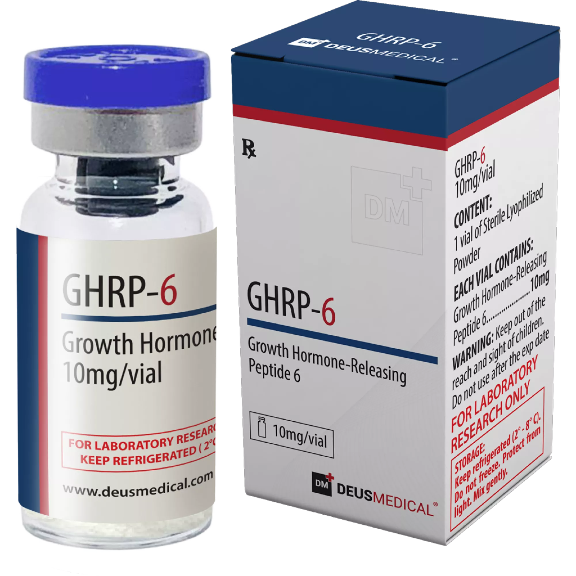 GHRP-6 (Wachstumshormon Freisetzendes Peptid 6), Deus Medical, Kaufen Sie Steroide Online - www.deuspower.shop