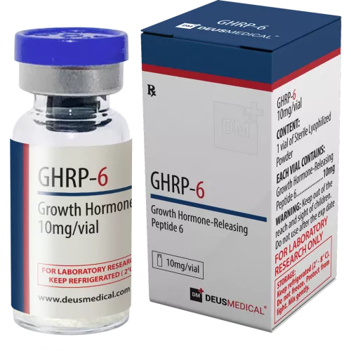 GHRP-6 (peptid uvolňující růstový hormon 6)