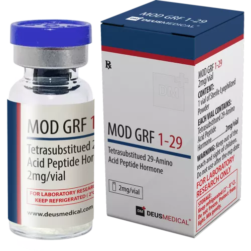 MOD GRF 1-29 (Hormona Peptídica Tetrasustituida de 29 Aminoácidos)