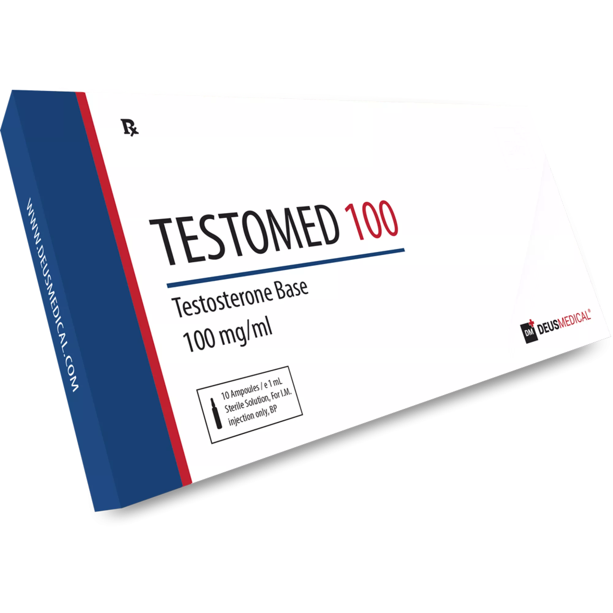 TESTOMED 100 (Testosteronbas), Deus Medical, Köp steroider online - www.deuspower.shop