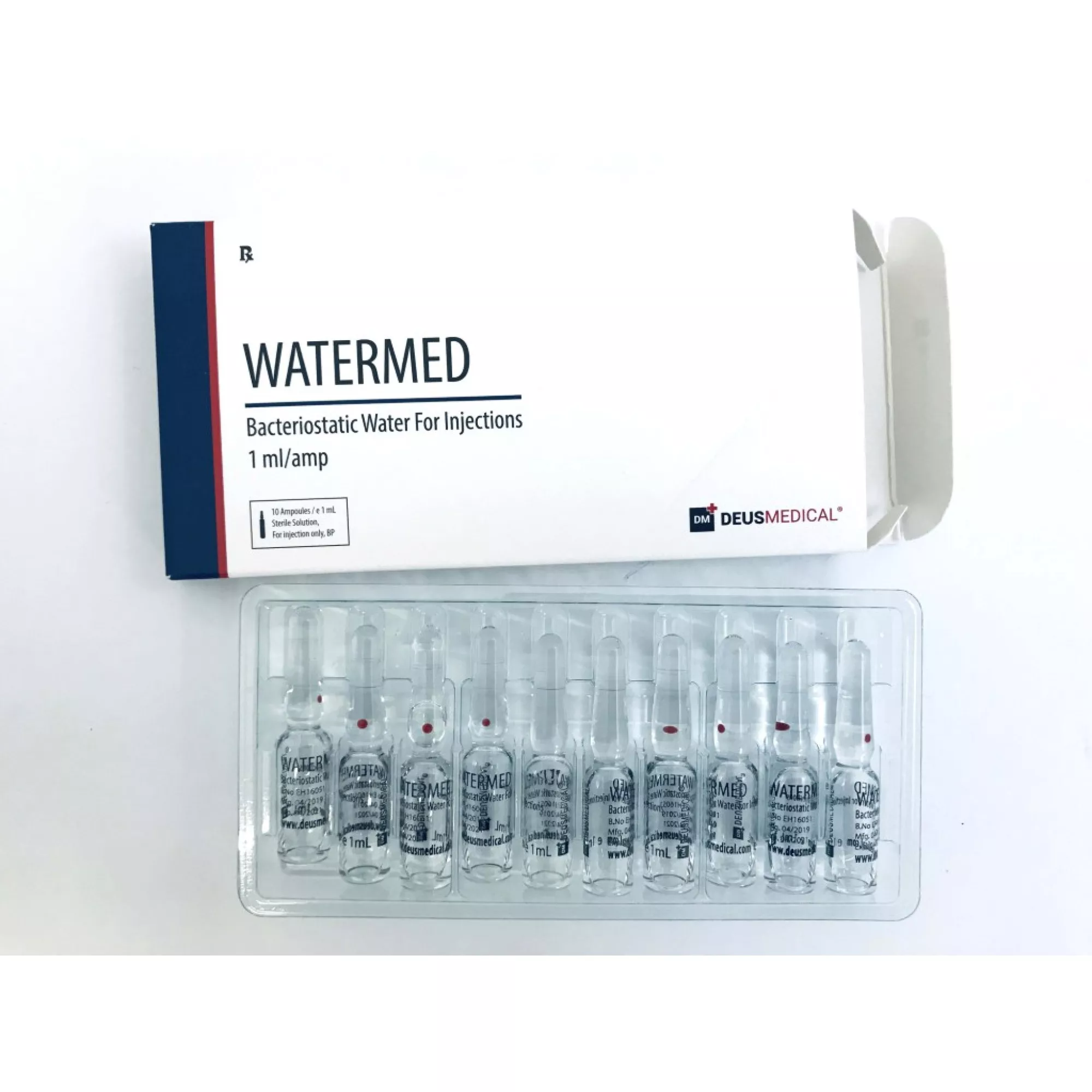 WATERMED (Bakteriostatisches Wasser), Deus Medical, Kaufen Sie Steroide Online - www.deuspower.shop