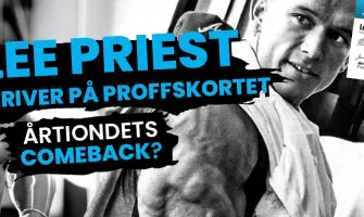 Lee Priest signerar Pro Card