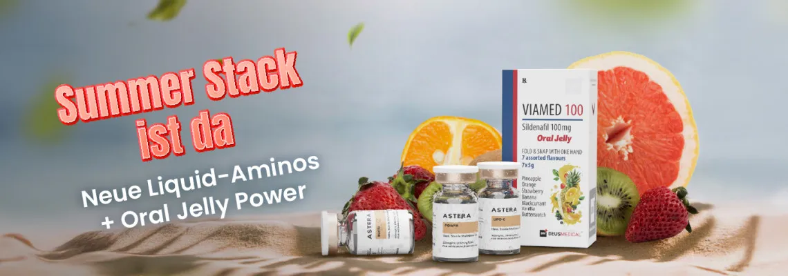 Summer Stack – Flüssige Aminos & Oral Jelly Power