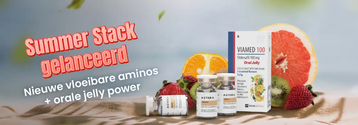 Summer Stack – Vloeibare aminozuren & Oral Jelly Power