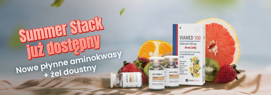 Summer Stack – Płynne aminokwasy & Oral Jelly Power