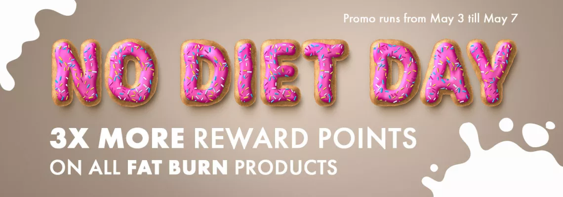 [Ended] No Diet Day Promo