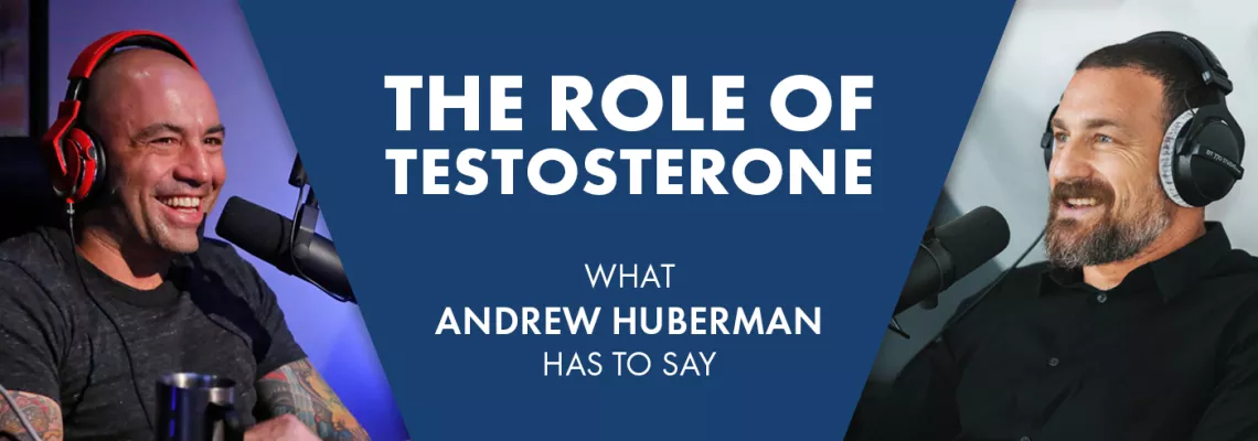 Testosterone Makes Effort Feel Good - Andrew Huberman and Joe Rogan