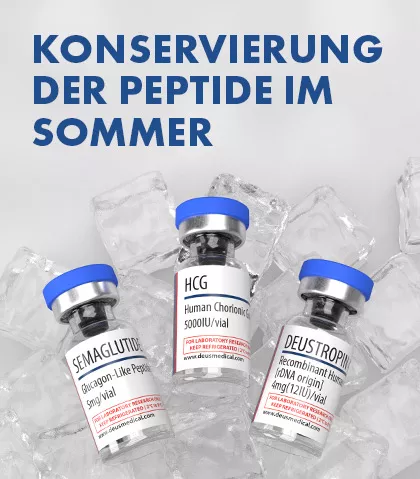 Peptide im Sommer konservieren: Ein umfassender Leitfaden für die optimale Lagerung