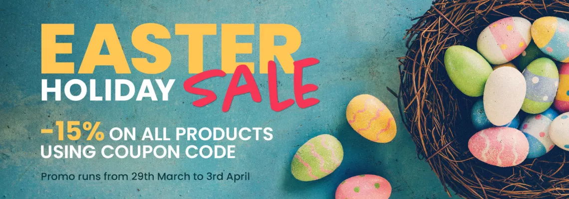 [Ended] Easter Holiday Sale
