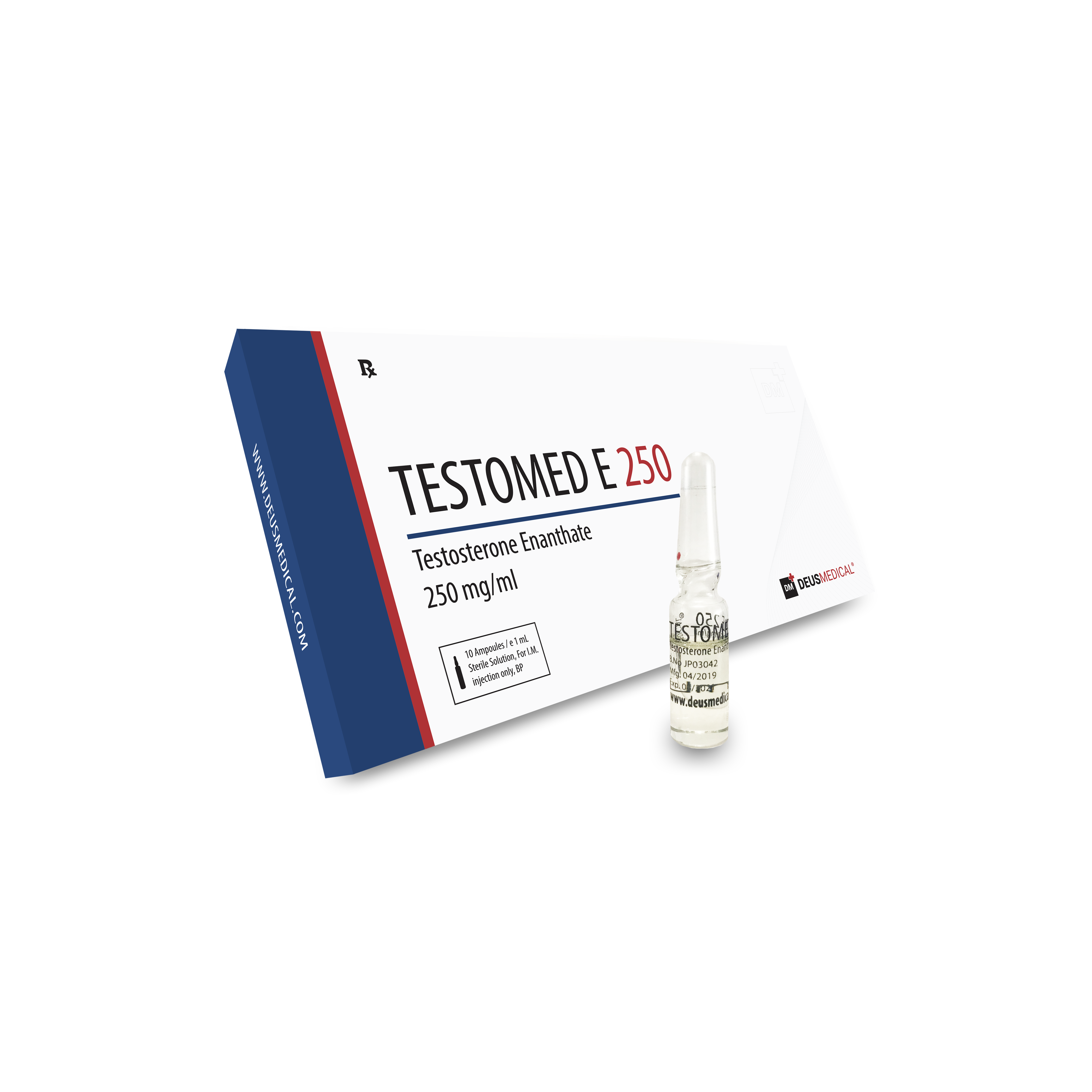 Testosterone (Testomede 250) ampoules